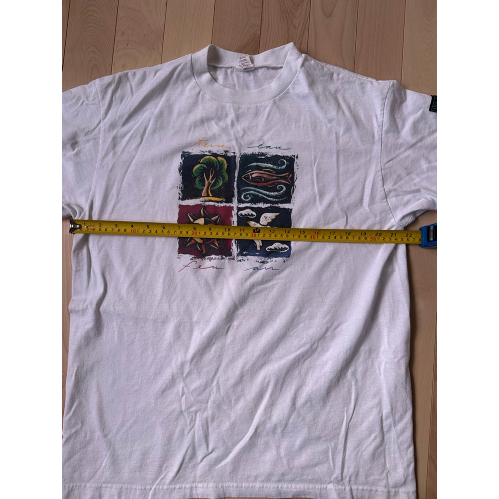 Vintage 90s Humeur Design Elements Graphic T-Shirt XL Made in Canada - Picture 8 of 9